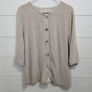 Christy Allen Button Down Shirt Top